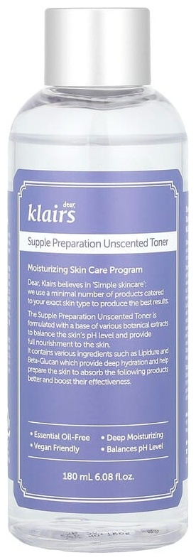 Dear Klairs тонер тонер без запаха, 180 мл 180 мл