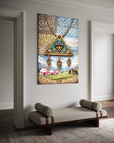 3D-картина Тұмар в раме Canvas house 50x70 см