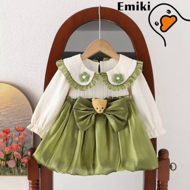 Нарядное платье Emiki зеленый