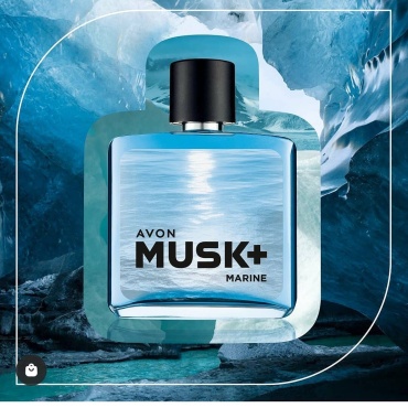 Avon Musk marine парфюмерная вода EDP 75 мл, для мужчин