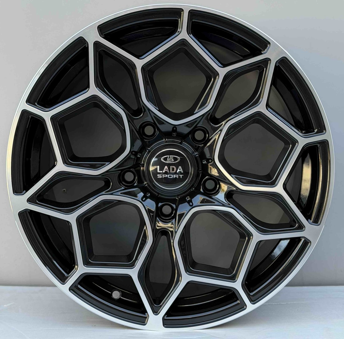 RNO 326 8x18/5x139.7 D98.1 ET35 4 диска черный, серебристый
