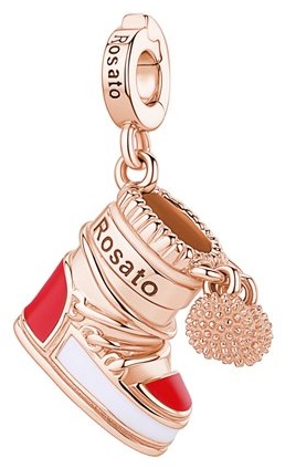 Шарм-подвеска Rosato RZLE087 вес 3.2 г серебро, фианит, эмаль