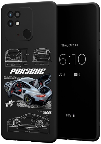 Чехол для Xiaomi C40, Redmi 10C рисунок