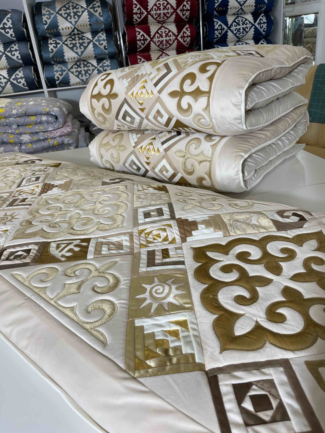 Samruk körpe корпе 230x80 см, вата, бежевый