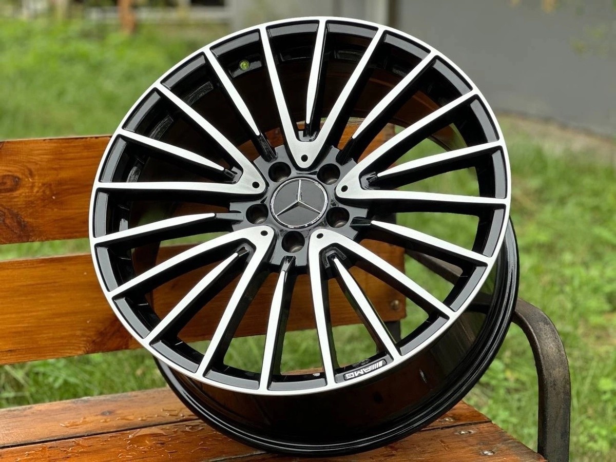 KOKO mercedes-fa337_2-GLOSS BLACK FACE 8.5/9.5x20/5x112 D66.6 ET34 4 диска черный