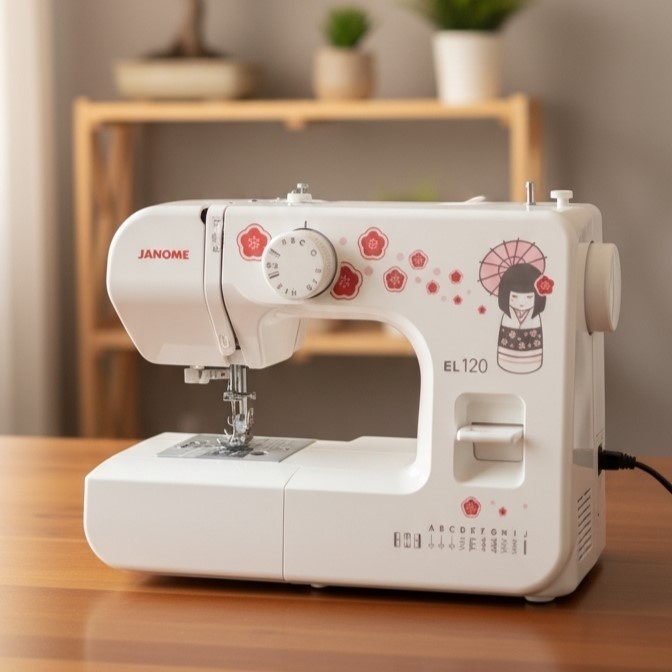 Швейная машина Janome EL 120 белый