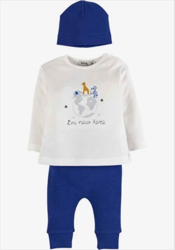 Комплект Idil baby синий, белый
