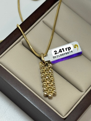 Подвеска Italy Exclusive RJ Gold вес 2.41 г золото, без вставок