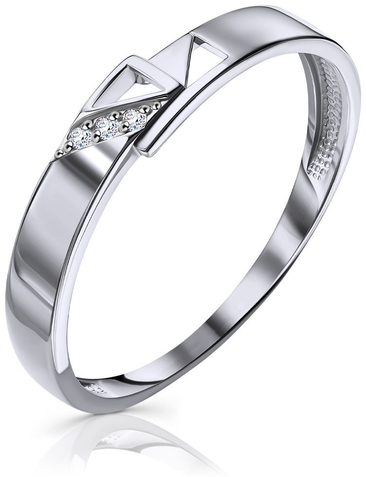 Lucente Silver RIN-LU-925-534480-16 размер 16 вес 0.912 г серебро, фианит