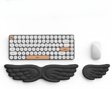 Set of wings black черный