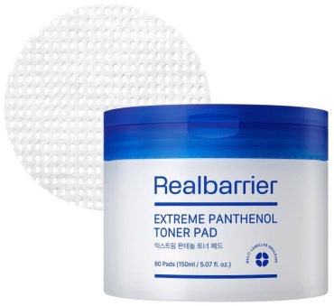 Real Barrier тонер-пэды Extreme Pathenol Toner Pad 150 мл