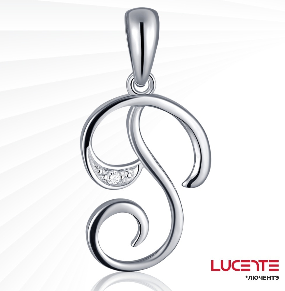 Подвеска Lucente Бриллианты Якутии Б3150701-Р вес 0.69 г золото, бриллиант