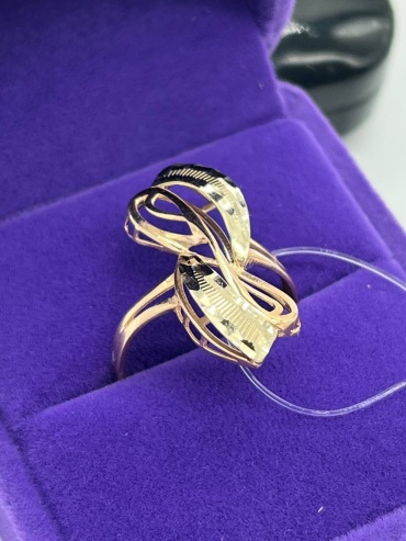 ADAL GOLD ADG-0043 размер 18.5 вес 2.01 г золото, без вставок