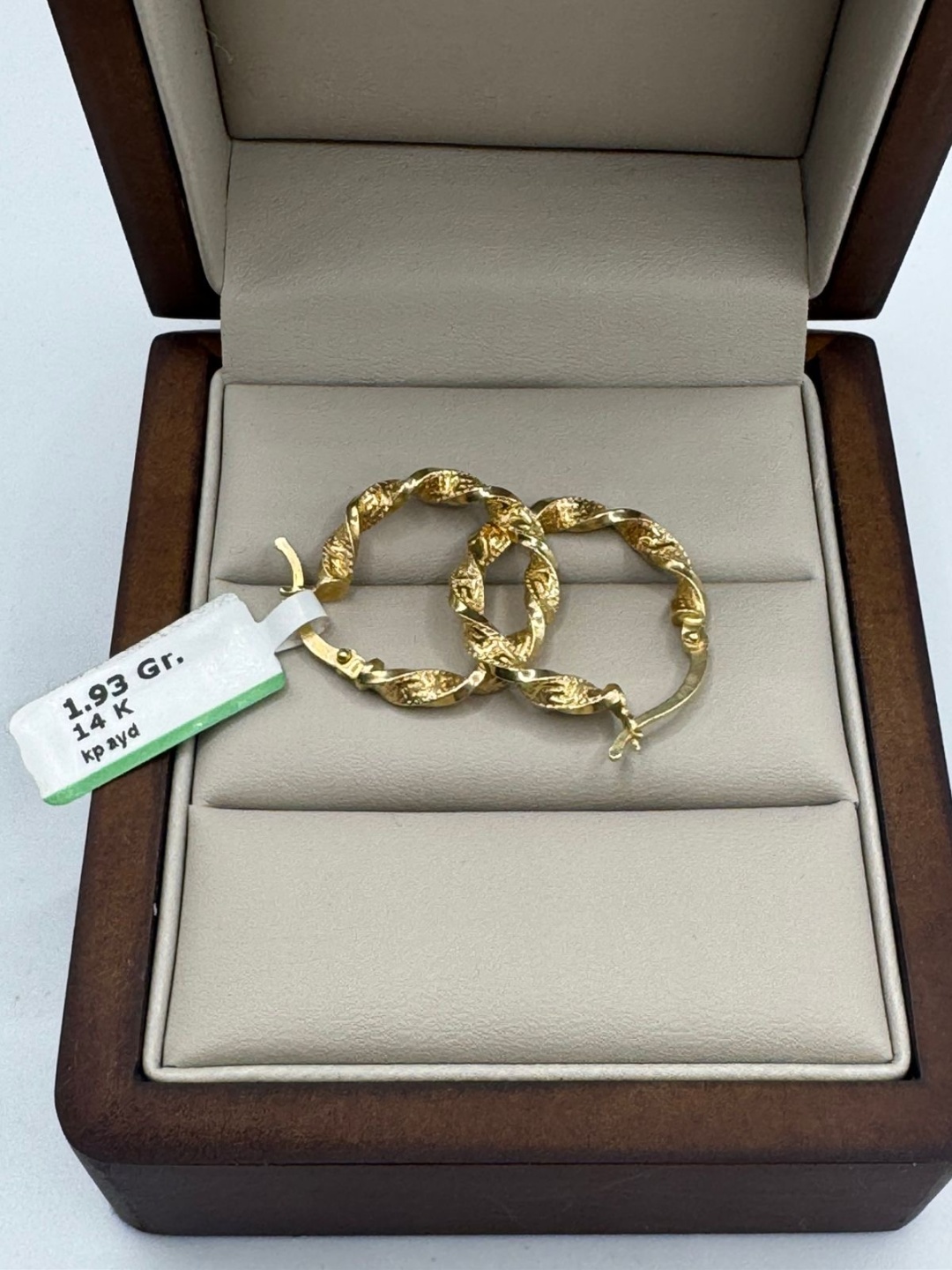 Серьги Italy Gold 236741 вес 1.93 г золото, без вставок