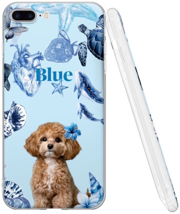 Чехол Mcover для Apple iPhone 7 Plus, iPhone 8 Plus рисунок