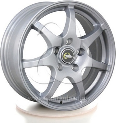 Cross Street CR15 S 67.1 6.5x16/5x114.3 D67.1 ET45 4 диска черный, серебристый, графит