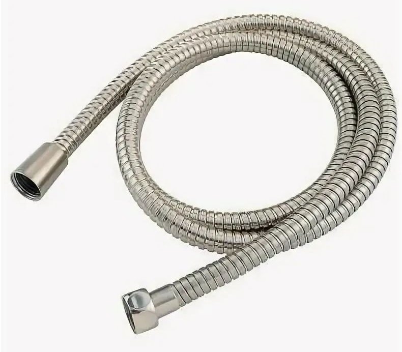 Шланг для душа TEMMAX металлическая оплетка, 150 см, подключение 1/2x1/2