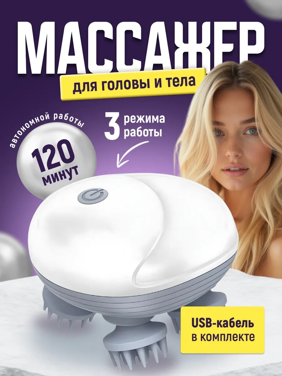 Массажер 860140068 ручной вибрационный