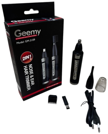 Geemy триммер GM-3109 черный