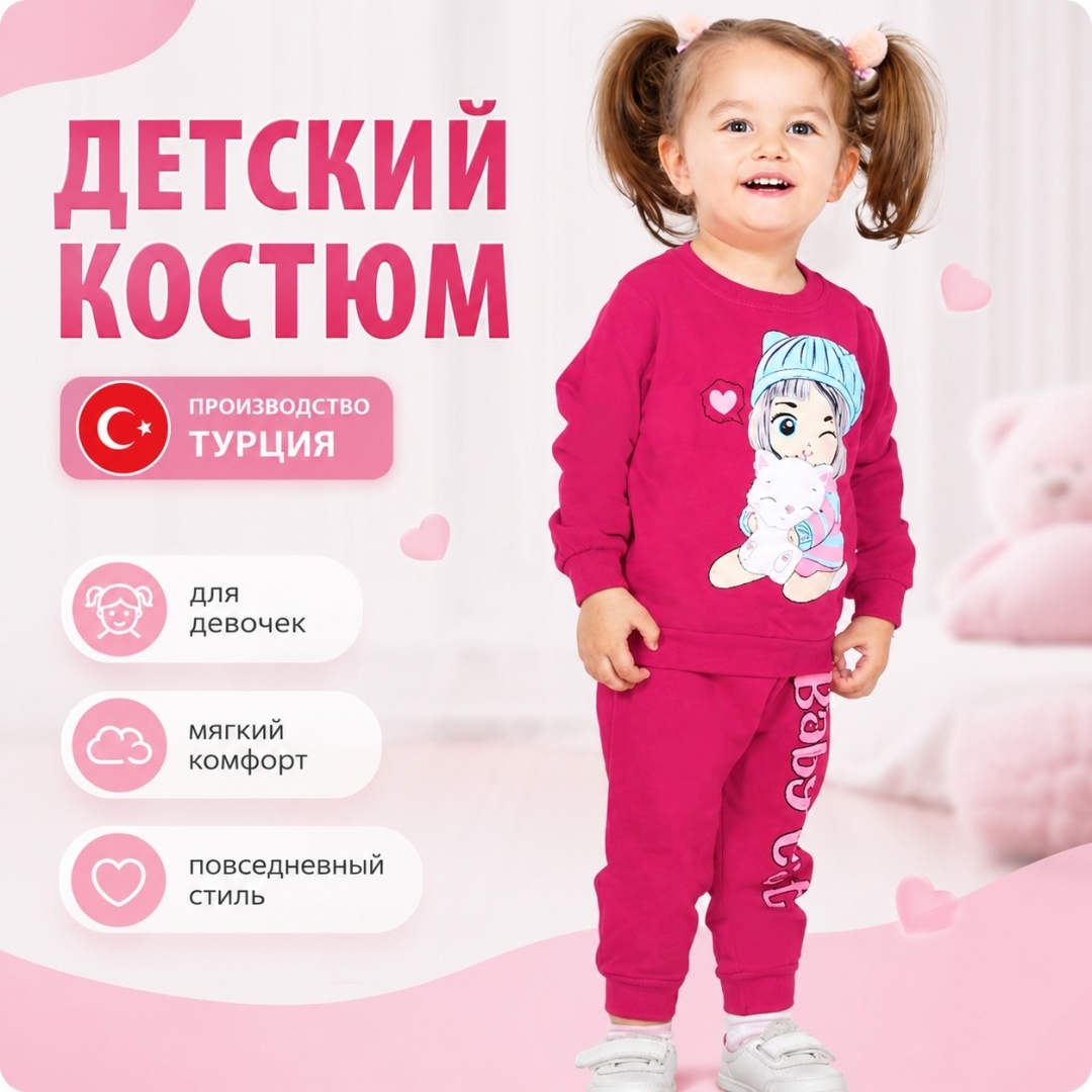 Комплект GULMAX BABY KID'S розовый