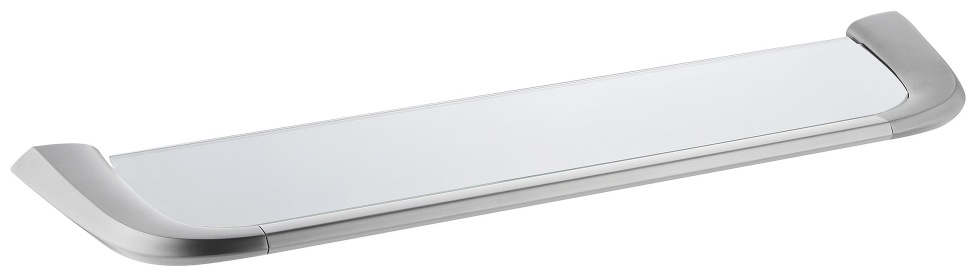 Abber полка Nord AA1555SP 1 шт, нержавеющая сталь, стекло