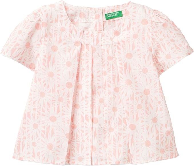 Блузка UNITED COLORS OF BENETTON розовый