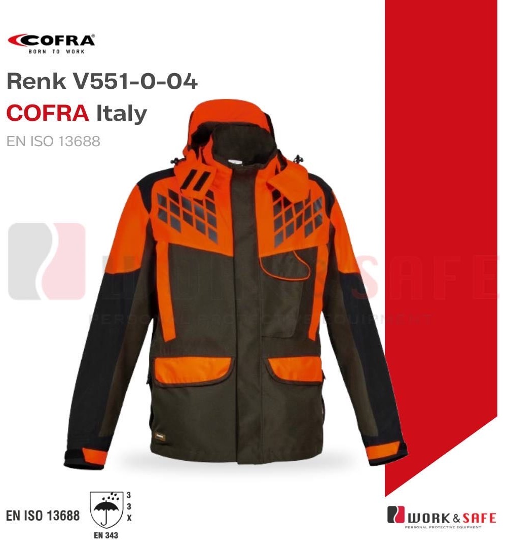 Спецодежда для мужчин Cofra хаки, оранжевый