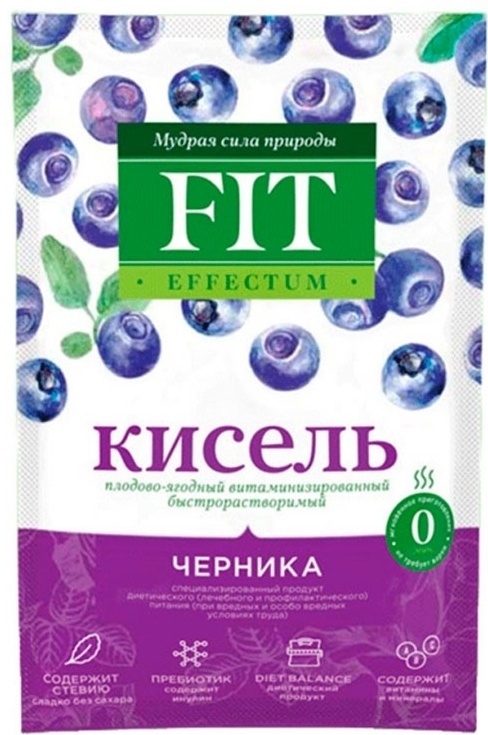 Кисель Fit Effectum черника 30 г