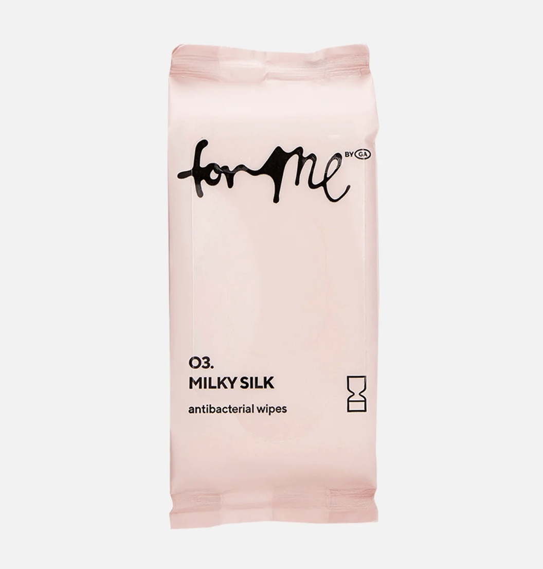 Влажные салфетки FOR ME 03.MILKY SILK 10 шт