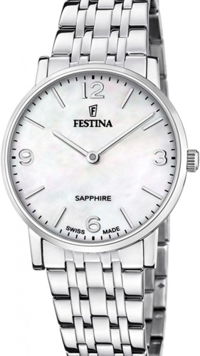 Кварцевые Festina F20047/2 нержавеющая сталь