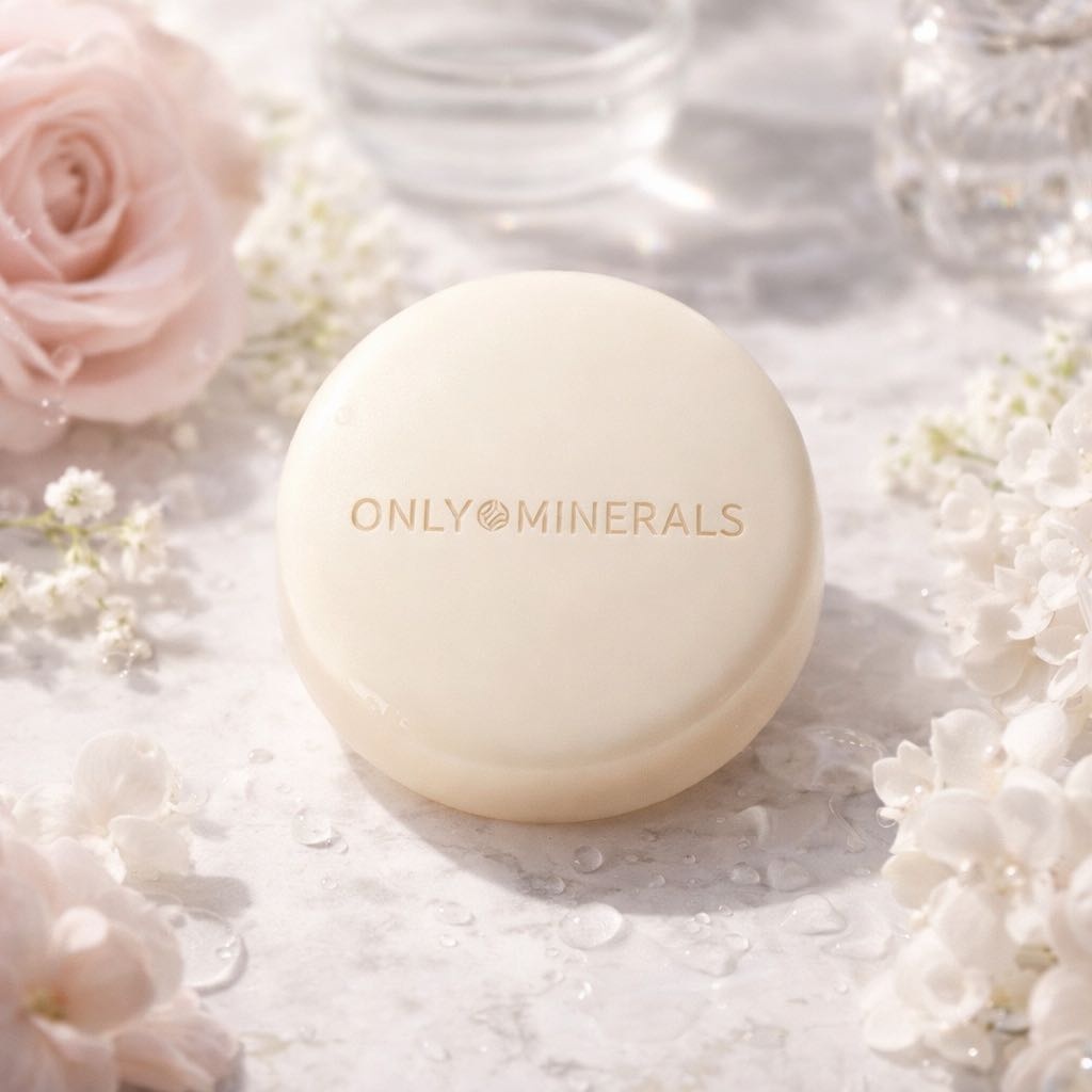 Кусковое мыло туалетное Only Minerals SENSITIVE CREAM 60 г