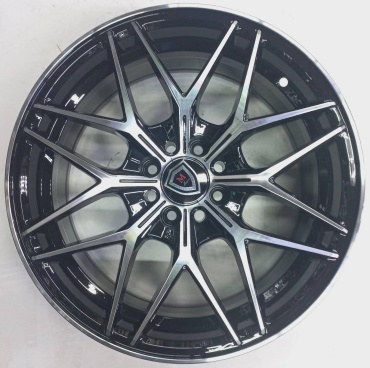 Powcan Powcan 2814 7x16/4x98 D58.6 ET35 4 диска черный, серебристый