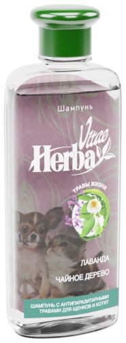 Herba Vitae Шампунь антипаразитарный для щенков и котят 250 мл