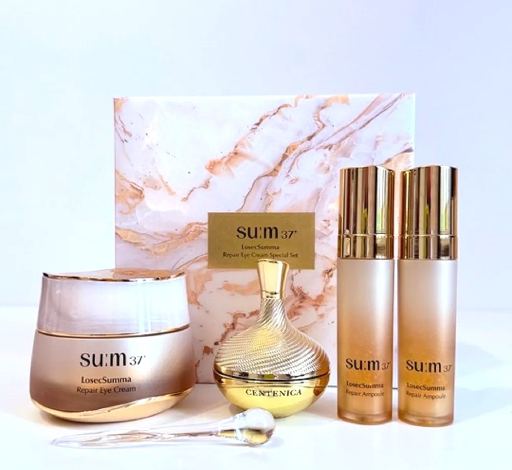 Sum37 LosecSumma Repair Eye Cream Set Лифтинг Набор с Кремом Вокруг Глаз набор по уходу за лицом унисекс