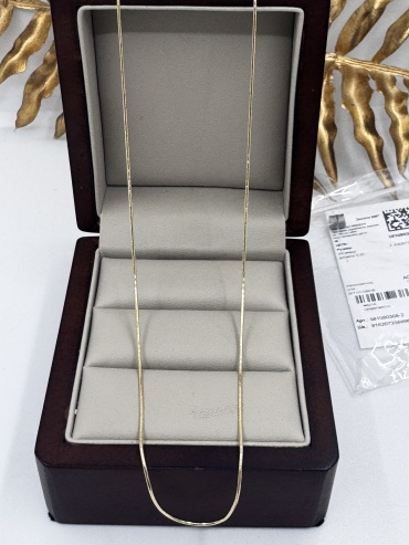Dinara Gold 581080308-2 длина 50 см, вес 3.62 г золото, плетение веревка