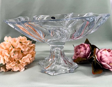 Салатник CRYSTAL BOHEMIA 33х33 см, стекло, 1 шт