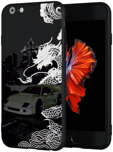 Чехол Mcover для Apple iPhone 6, iPhone 6s рисунок