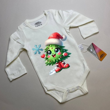 Боди Murat Baby белый, зеленый