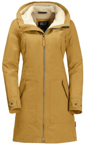 Парка Jack Wolfskin желтый