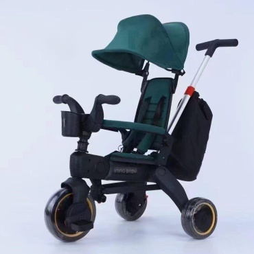 Трёхколёсный велосипед Ining baby S61 зеленый