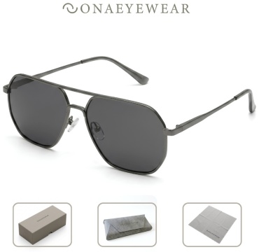 SONA EYEWEAR солнцезащитные очки прямоугольные поляризованные