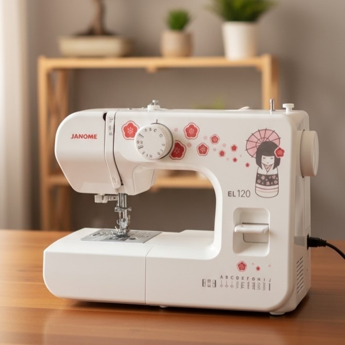 Швейная машина Janome EL120 белый