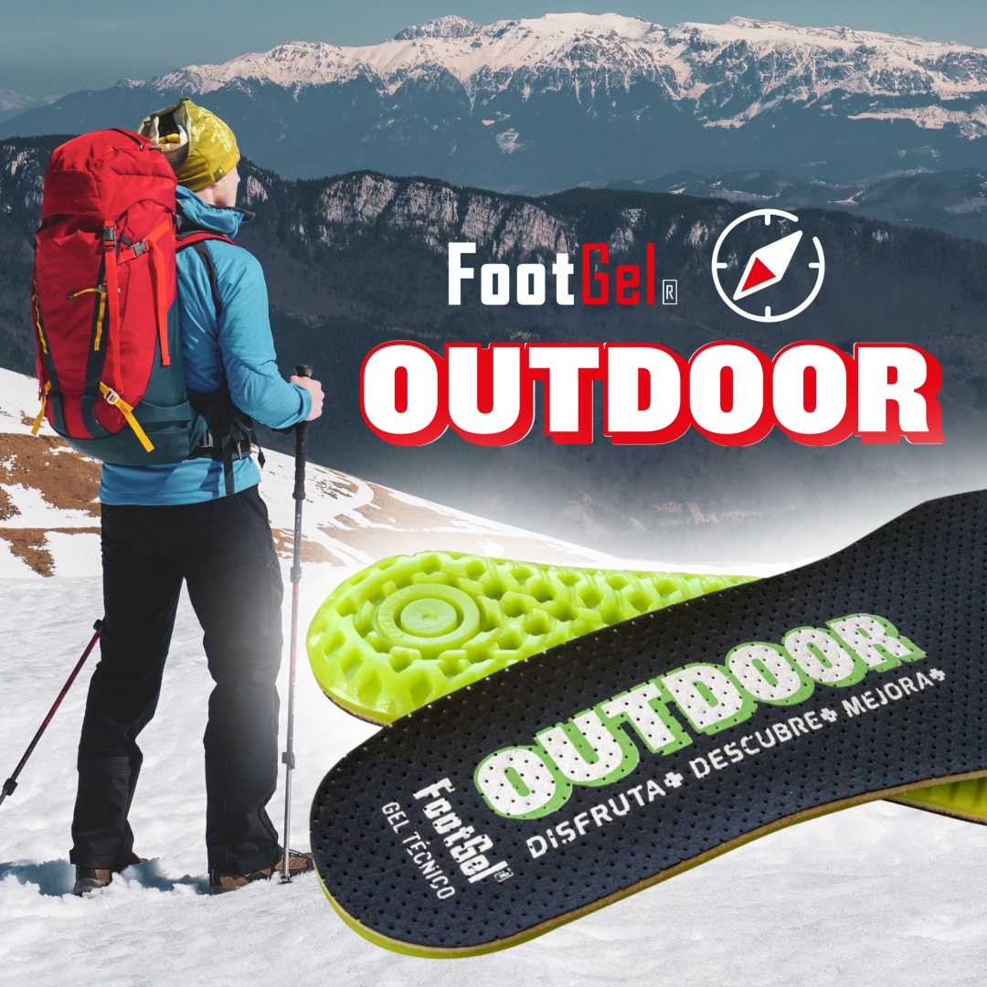 FOOTGEL стельки FGOUTDR-3538 размер 35-38, для спортивной обуви