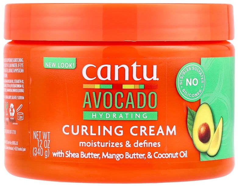 Cantu Avocado Hydrating крем средняя фиксация 340 г