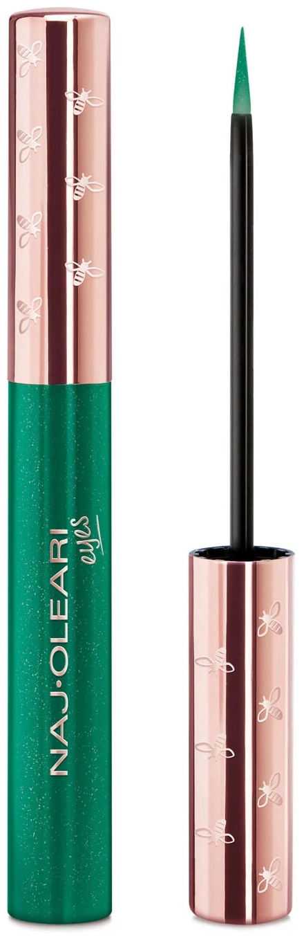 NAJ OLEARI Impeccable Eyeliner подводка зеленый 03 Emerald Chrome