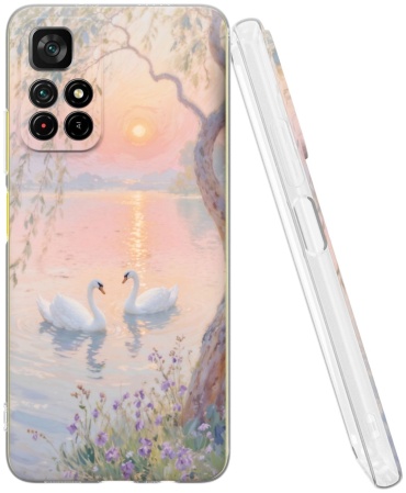 Чехол Mcover для POCO Poco M4 Pro рисунок