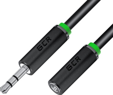 Кабель GCR 3.5 mm jack - 3.5 mm jack 1 м