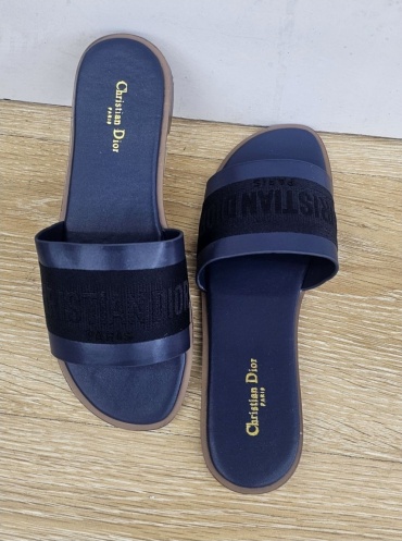 Шлепанцы Fashion темно-синий