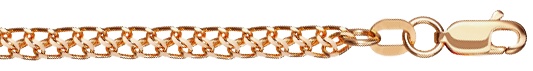 Lucente BRA-LU-585-8606732-18 длина 18 см, вес 1.39 г золото, плетение царь