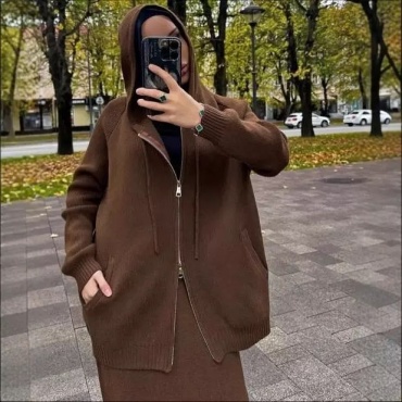 Костюм повседневный ArtSell коричневый